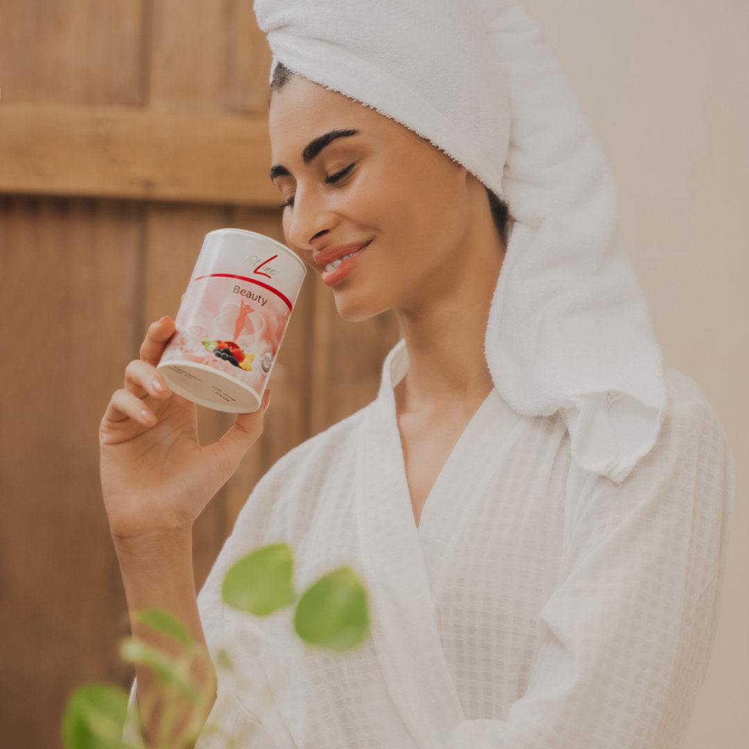Beauty
En utsökt fruktig bärsmak med vitaminer och mineraler som stödjer din hud¹, ditt hår² och dina naglar² – för att frigöra din inre skönhet.