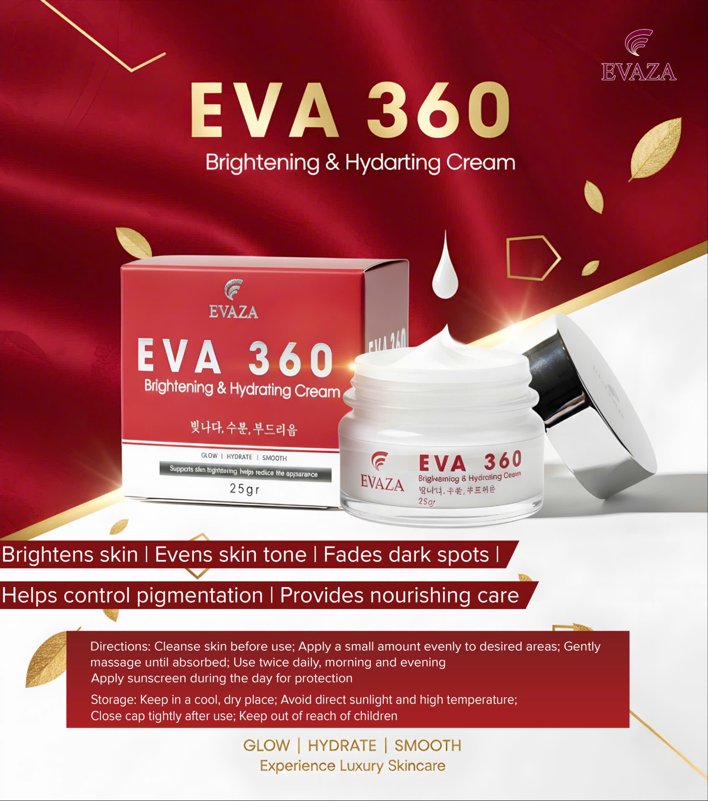 EVA 360 – Brightening & Hydrating Cream