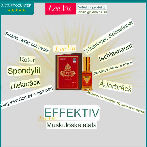 🌿 Bach Van Son örtolja – Naturlig smärtlindring och återhämtning